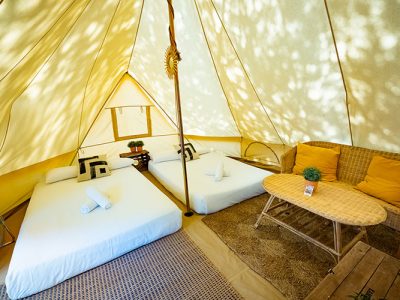 Glamping para familias en Benidorm